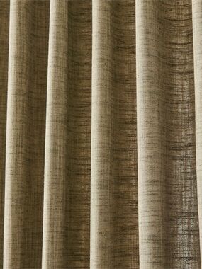 NWT! PAIR (2) West Elm Chambray Curtains Lightly Lined